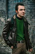 Men's wool peacoat